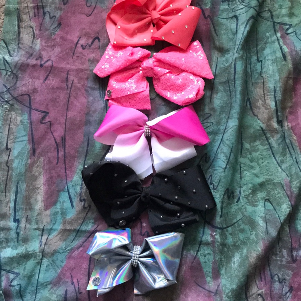 Girls big hair bows